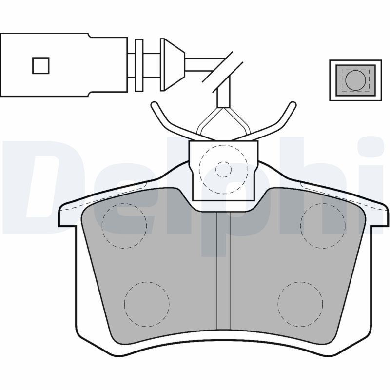 Plaquettes de frein Ford Galaxy 1.9 TDI anti-bruit et usure lente