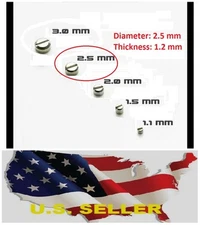 ❶❶Metal Armor Detail Up Φ 2.5 mm Screws Parts For MG HG Gundam Model US seller❶❶