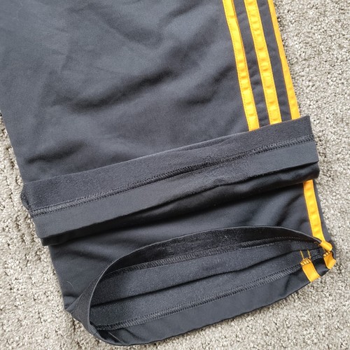 Adidas Trainingshose Damen Large grau gelb Firebird weit gerade Vintage Y2k - Bild 8 von 15