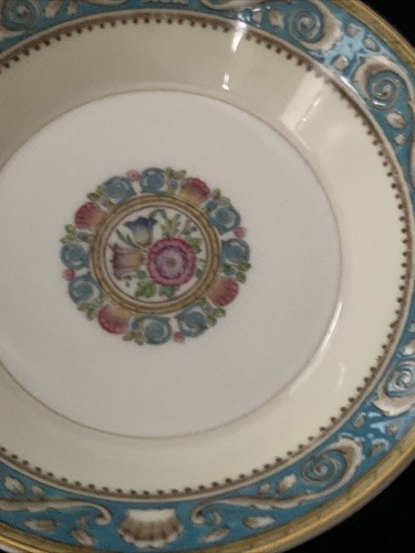 Wedgwood Runnymede türkis W3808 5" Obstschale fast neuwertig mehr verfügbar - Bild 2 von 6