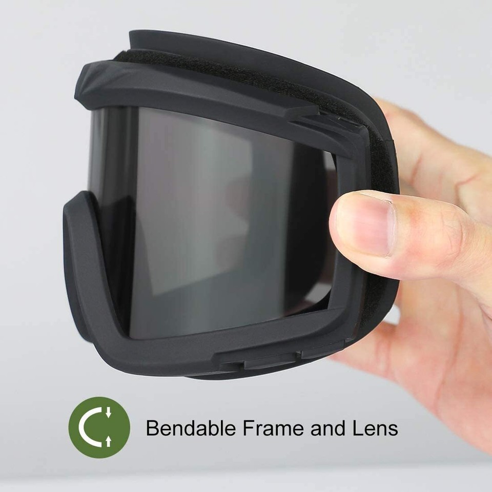 xaegistac Airsoft Goggles Tactical Safety Goggles Anti Fog Military