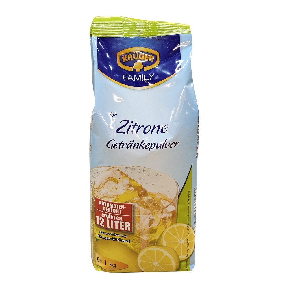 Krüger Limón Polvo Instantáneo Para Bebidas Refrescantes 6x 1000g
