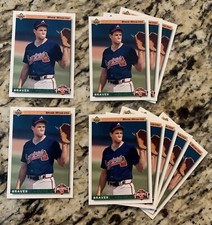 Mark Wohlers Baseball Cards. Atlanta Braves