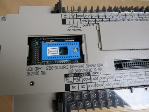 OMRON C60K-CDR-A Symac 100-240VAC 2A 24VDC60 I/O Din Rail Mountable NOS - Picture 13 of 15