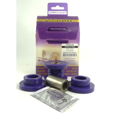 Powerflex Front Tie Bar To Chassis Bushes for Opel Corsa B (1993 > 97) PFF80-203
