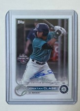 🔥Jonatan Clase 2022 Topps Pro Debut Autograph #PD-138 Blue Jays