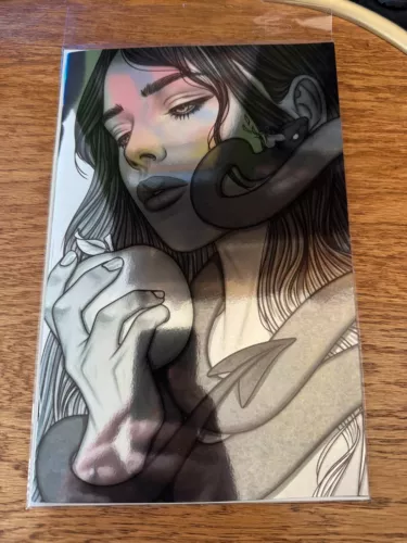 The Lucky Devils #1 3rd Printing 1:25 Jenny Frison Black & White Foil Virgin Var