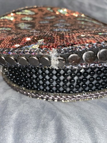 Disfraz Sombrero Steampunk-Lentejuelas-Cadenas-Arañas-Impresión Animal-Halloween-Rave-Quema - Imagen 8 de 17
