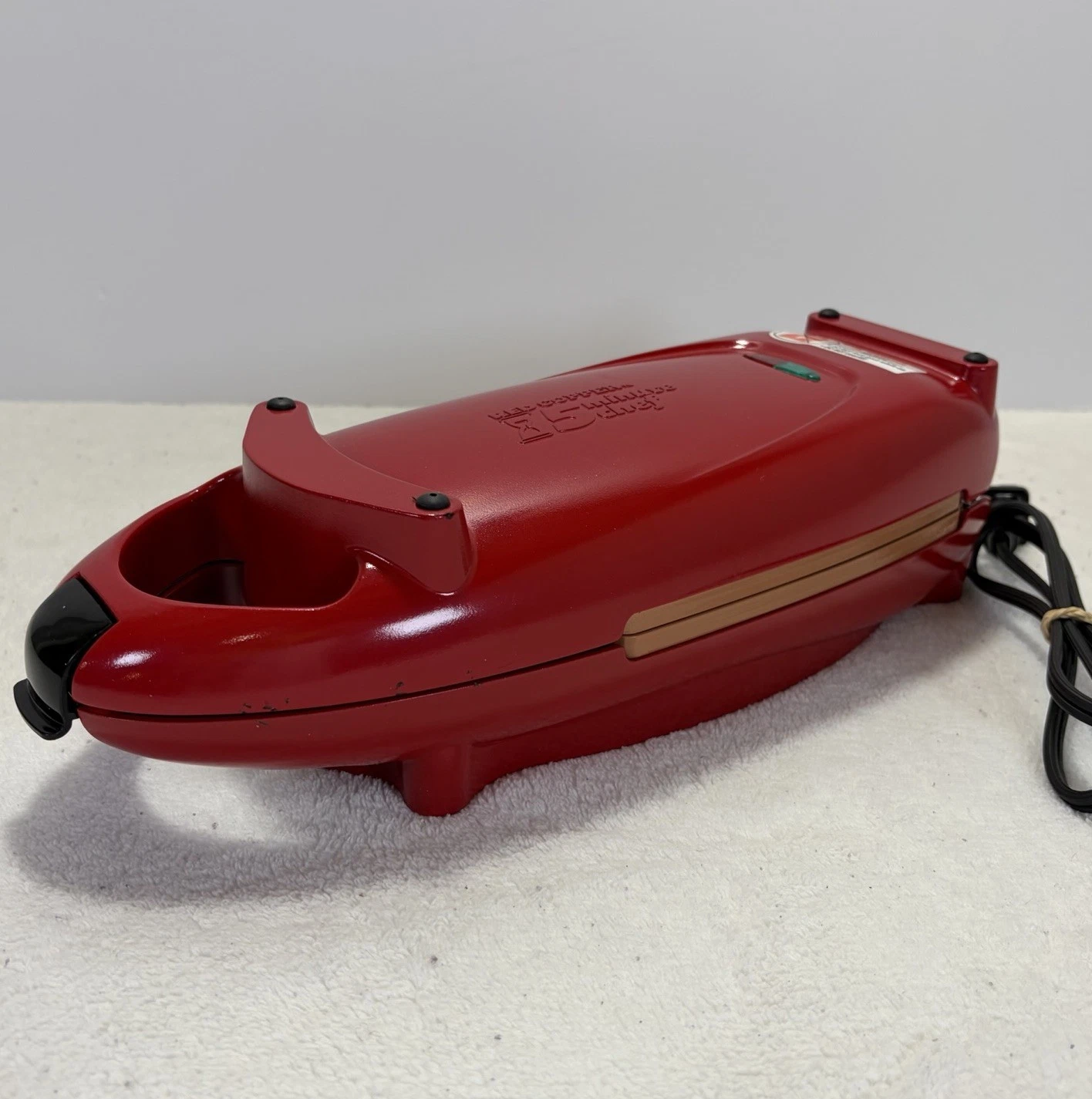 Copper Red 5 Minute Chef Electric Meal Omelet Maker Infused Ceramic Cooker