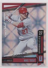 2020 Panini Chronicles Unparalleled Galactic Mike Trout #24 6e0
