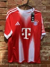 New with tags FC Bayern Munchen Adidas Red Shirt - Large