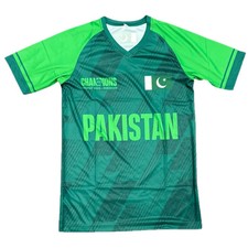 Pakistan ICC Champions Trophy 2025 Commemorative Jersey LARGE Fan Replica  BNWT