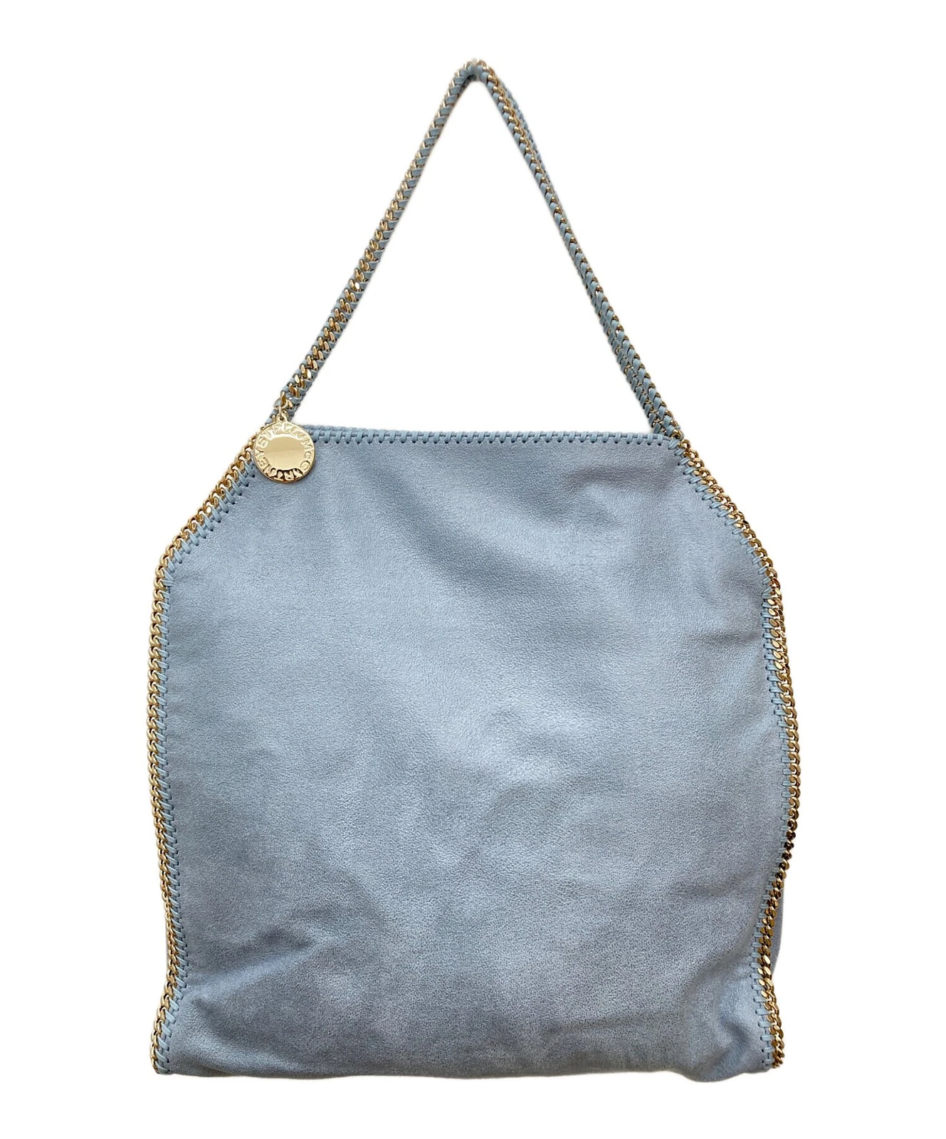 Stella McCartney — STELLA McCARTNEY Large 7B0127WP0404 Blue Shoulder Bag #TFB5850