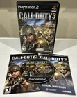 Call Of Duty 3 (PlayStation 2 PS2) - CIB Complete w/ Brady Games Mini Guide