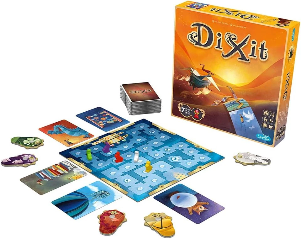 Asmodee, Dixit, Una Imagen Vale más Que mil Palabras, Juego de Mesa Familiar y p - Imagen 3 de 4