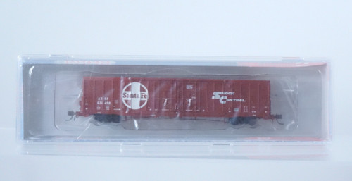 Nuevo de Lote Antiguo Modelos BLMA ATSF "SUPER CONTROL DE CHOQUE" 621408 Escala N 60' Coche Cerveza - 18032 | Zustand: New