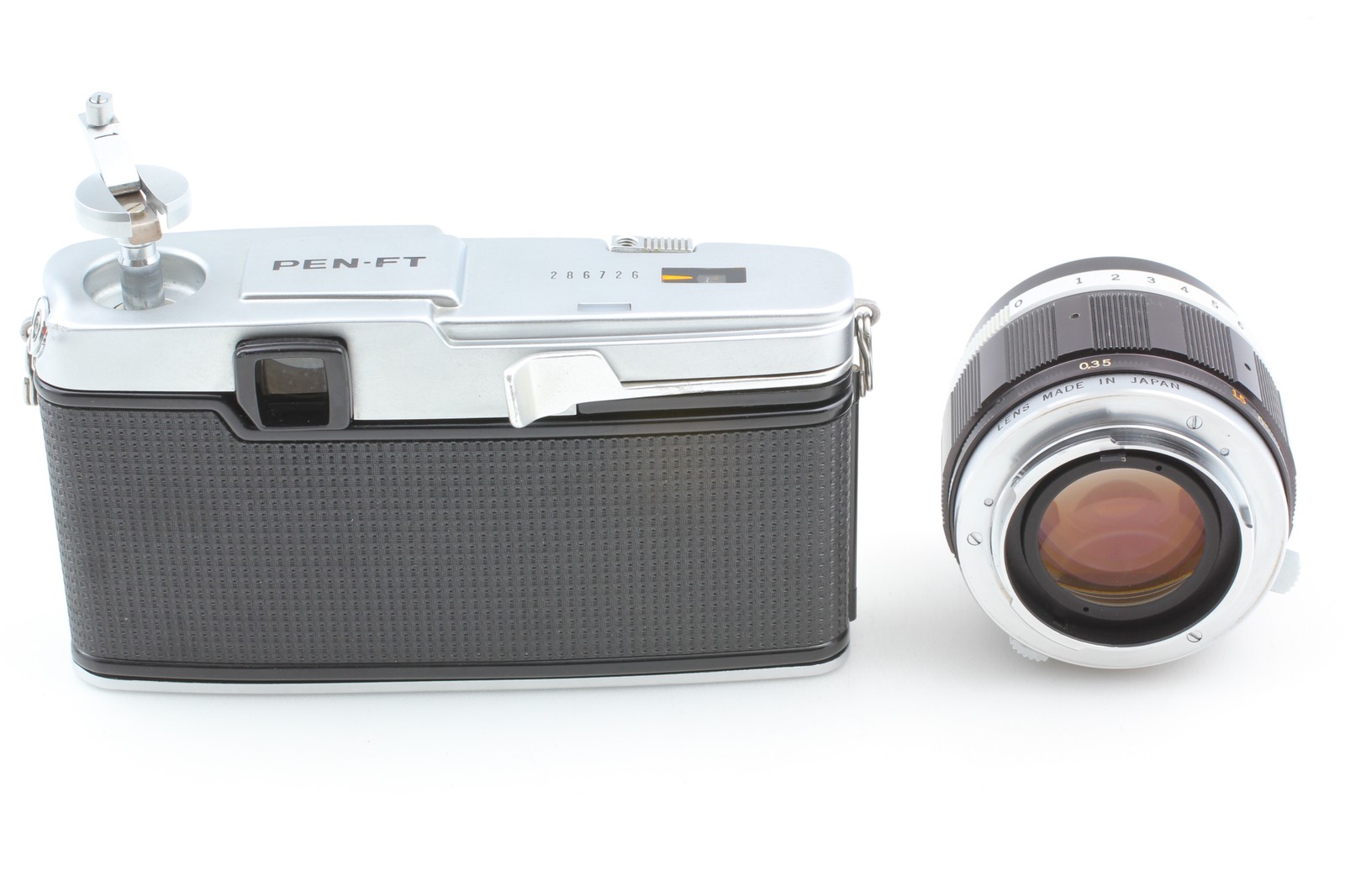 READ Meter Works [Near MINT] Olympus PEN FT 42mm f1.2  Film Camera From JAPAN