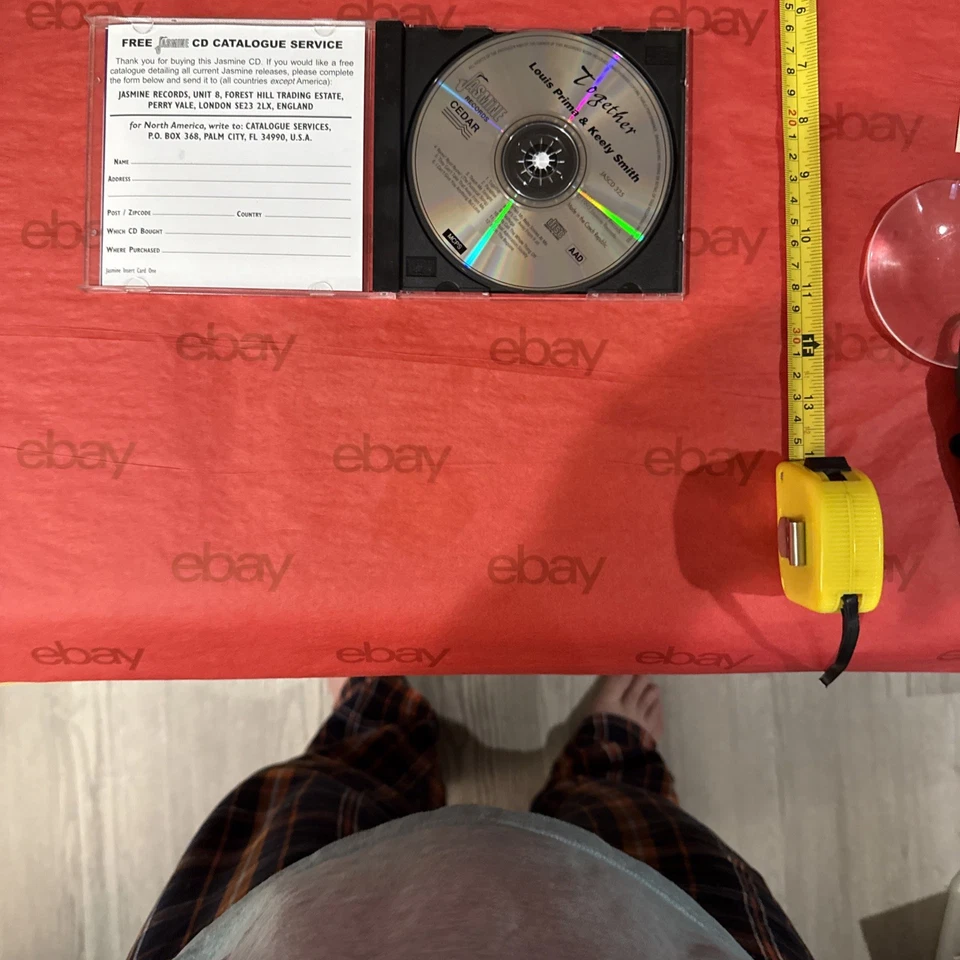 Together — Louis Prima, Louis & Keely Smith (Jasmine CD 1993 Import) Foto 3 de 3