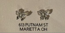 3D Butterfly Earrings E 