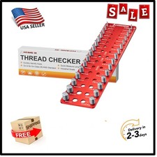 28 Nut and Bolt Thread Checker Thread Identifier Gauge Inch and Metric Screw