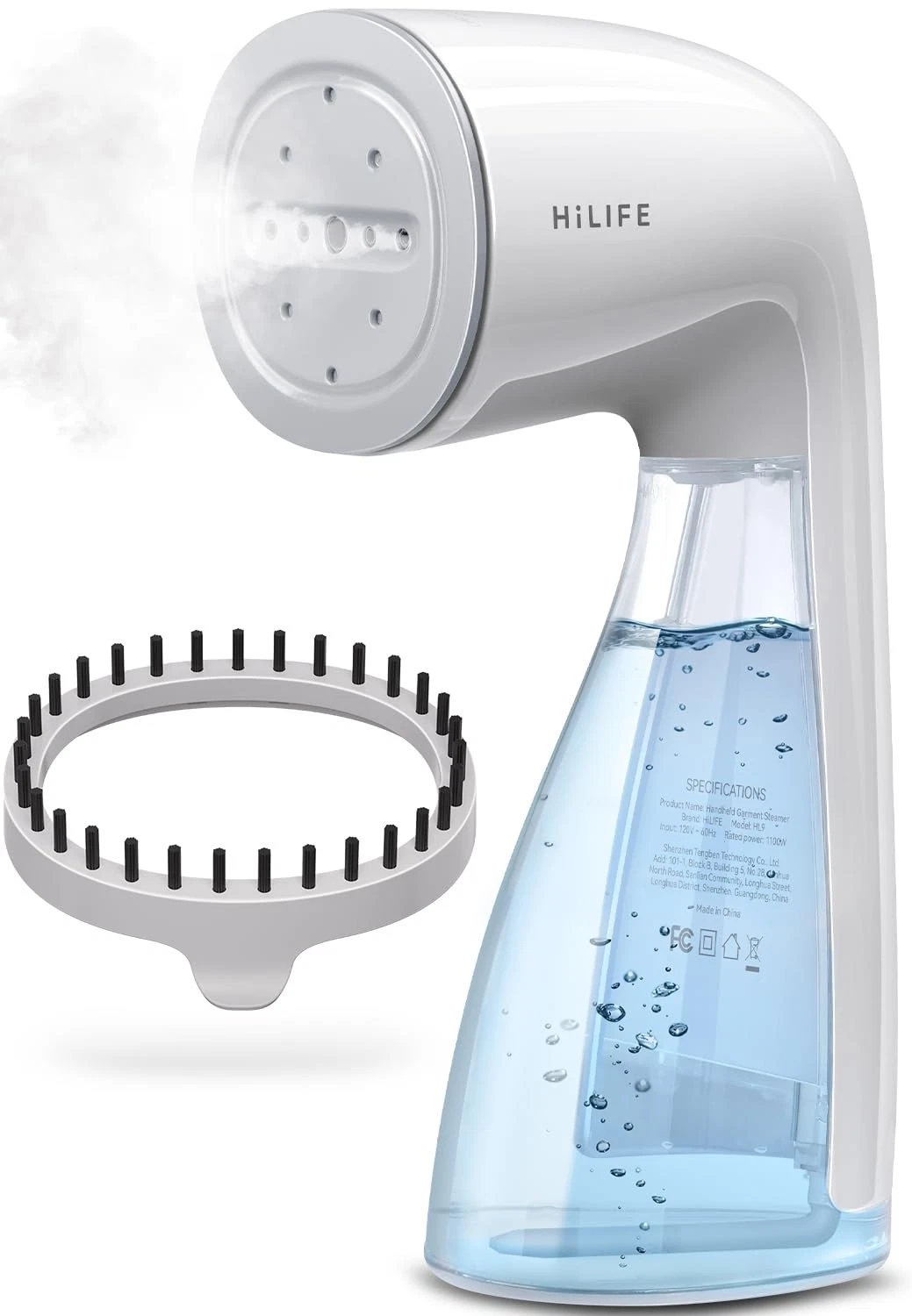 HiLIFE Steamer for Clothes, Handheld Clothes Steamer with Large 300ml Tank, 1...