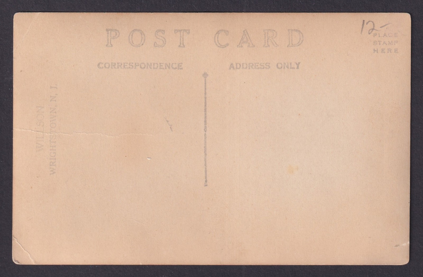 UNITED STATES, RPPC Postcard, The young man