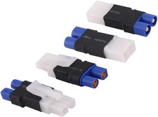 2pcs No Wires Connector Male Tamiya to Female EC3 Lipo Battery Adapter 2pcs No