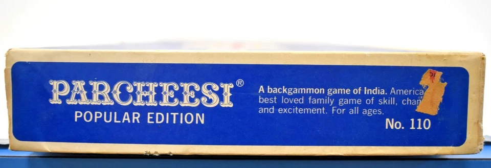 Vintage 1964 Parcheesi Backgammon Game of India Game Board Popular Edition - Image 3 of 4