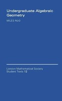 Undergraduate Algebraic Geometry Miles Reid (U. A.) Taschenbuch Englisch 2001