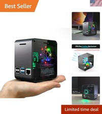 Aluminum Raspberry Pi 4 Case with Efficient Cooling  Stylish Design