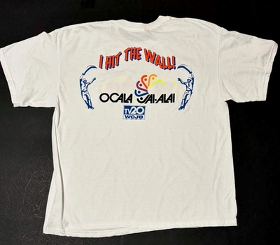 #ad Rare Vintage Ocala Jai Alai Hit The Wall Promotional T shirt. XL. Never Worn $31.00