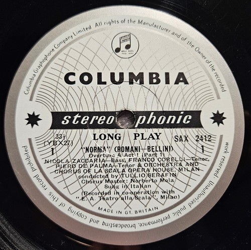 TEATRO ALLA SCALA, NORMA. EMI SAX 1ST PRESSING. VERY RARE - Foto 4 di 6