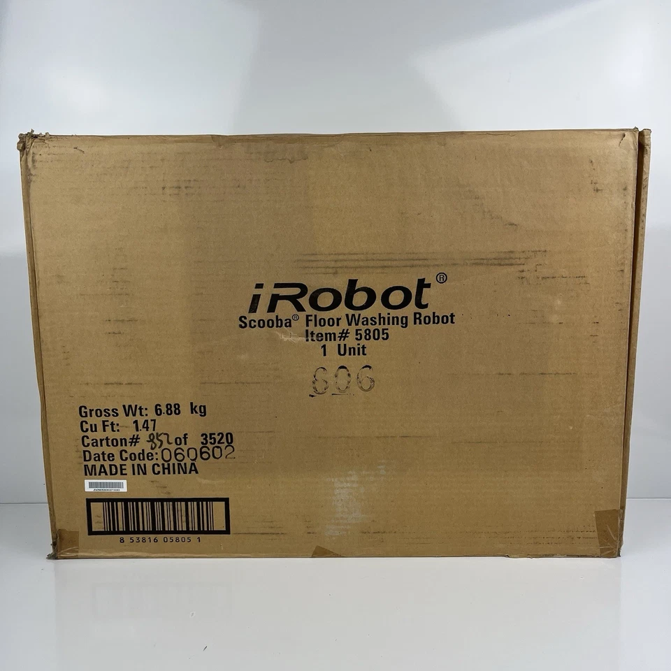 iRobot Scooba 5800 Brand New Sealed In Box Roomba Vacuum Floor Washing Cleaner - Image 2 of 4
