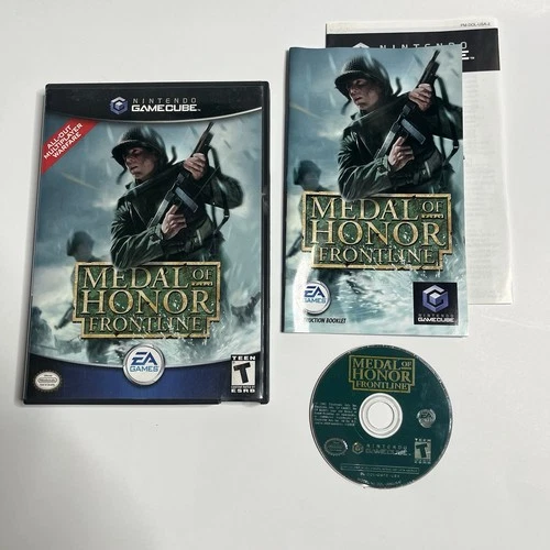 Medal of Honor Frontline - Nintendo GameCube With Manual Tested