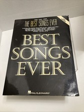 THE BEST SONGS EVER PIANO VOCAL GUITAR 8TH ED. PB 1986