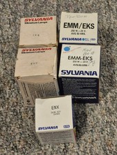 Lot Vintage Sylvania Projector Lamp Miniature Lamp Bulks ENX EMM-EKS 250W 24v