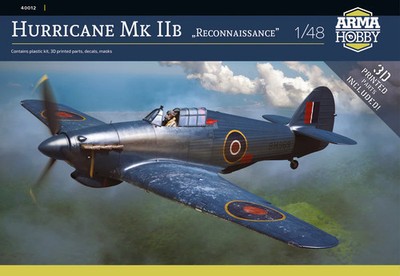 Arma Hobby 1/48 British Hurricane Mk IIB ''Reconnaissance'' 40012