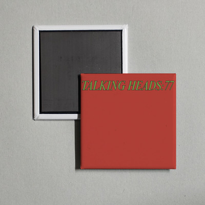 Talking Heads - Talking Heads '77 (Deluxe Versi Album Cover Locker Fridge Magnet