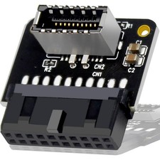 Mainboard USB 3.0 Front 19Pin to 3.1 Type-C Front Panel Header Adapter