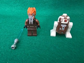 Lego Star Wars Plo Koon's Jedi Starfighter 8093 100% Complete - No Box