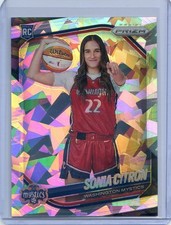 2025 Panini Prizm WNBA SONIA CITRON RC #148 IMAGE VARIATION CRACKED ICE PRIZM