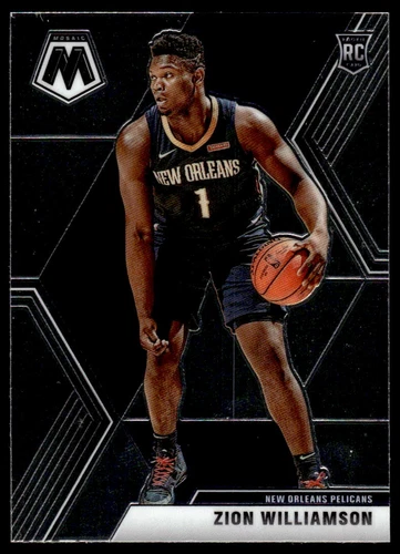 2019-20 Panini Mosaic #209 Zion Williamson BASKETBALL New Orleans Pelicans