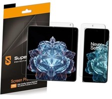  2 Pack Designed for OnePlus Open 2 Main Screen and 2 Front Screen Screen