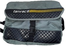 Borsa fotocamera Tamrac II vintage 1988 nera grigia imbottita reflex digitale mirrorless 11”x6,5”x8”