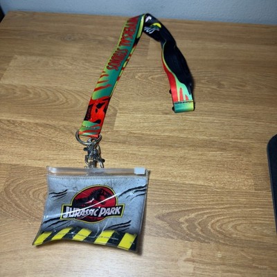 Universal Studios Jurassic Park World T-Rex Lanyard Theme Park
