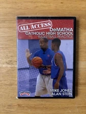 NEW All Access Dematha HS Mike Jones Alan Stein Basketball Practice DVD