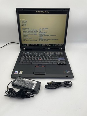    Lenovo IBM Thinkpad T43 2669 15'' Laptop Intel Pentium 60GB HDD
