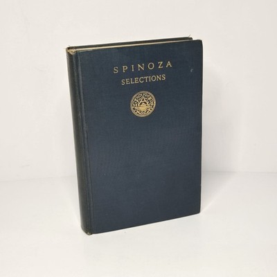 Spinoza Selections - Modern Student s Library Philosophy Series - 1930 Hardcover