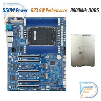 Gigabyte MS04-CE0 LGA4710+Intel Q5LR ES 64C 128T Near Xeon 6767P ES DDR5 8800mhz