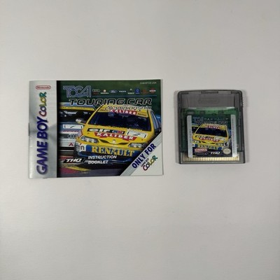 Toca Touring Car Championship Nintendo Game Boy Color With Manuel Tested Works